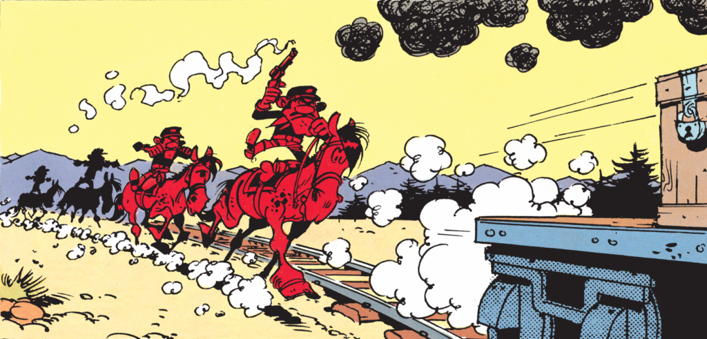 Lucky Luke et le train fou : analyse géographique et symbolique de « Nitroglycérine » Lucky Luke et le train fou : analyse géographique et symbolique de « Nitroglycérine »
